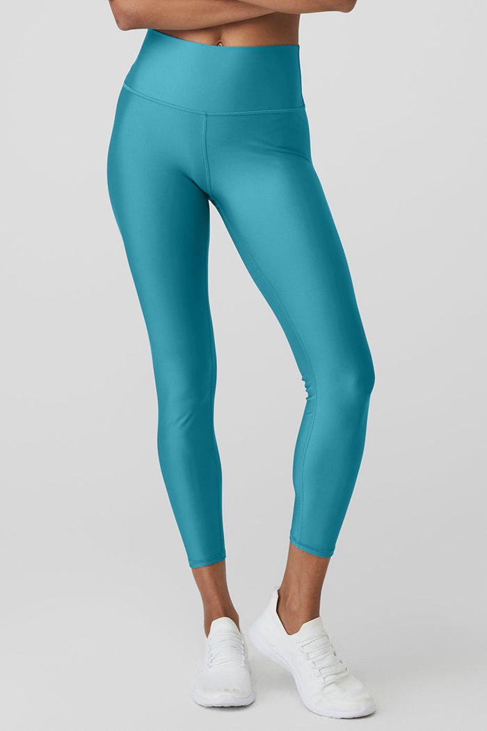 Leggins Alo Yoga 7/8 High-Cintura Airlift Mujer Azules | 145306UND