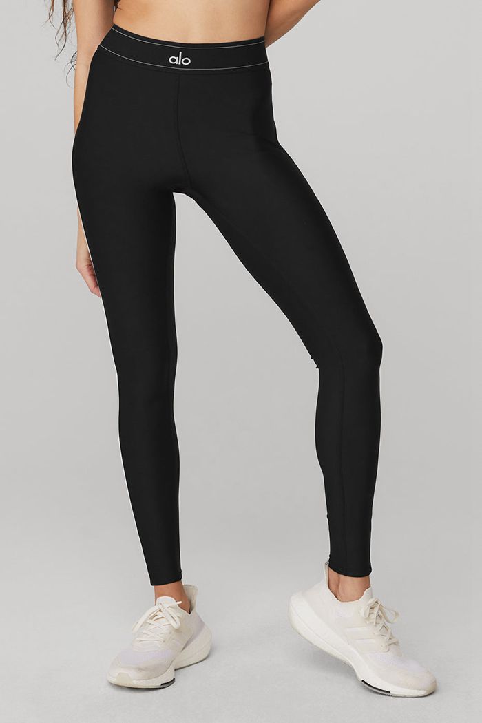 Leggins Alo Yoga Airlift High-Cintura Suit Up Mujer Negros | 492735UZK