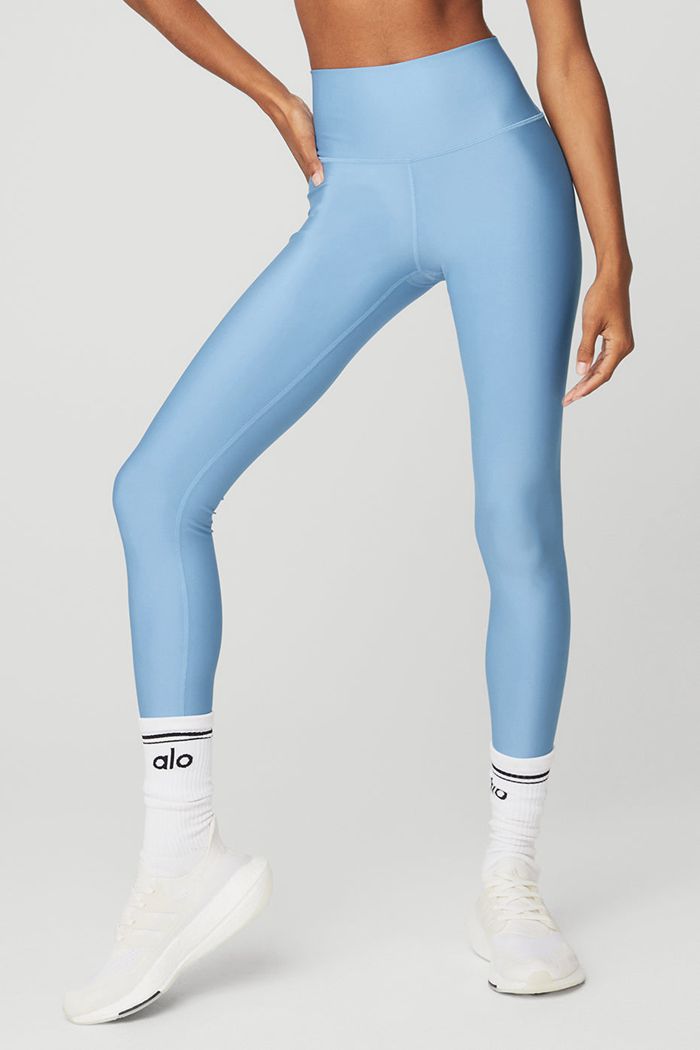 Leggins Alo Yoga High-Cintura Airlift Mujer Azules | 249358EMD