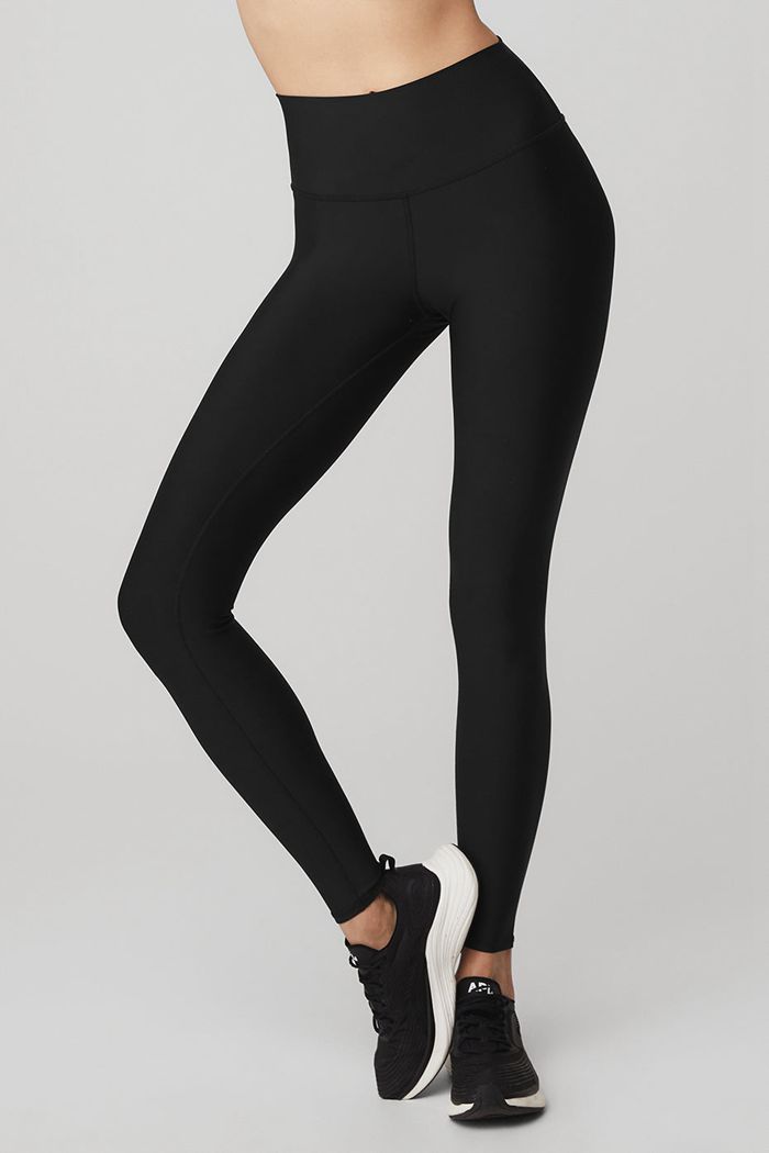 Leggins Alo Yoga High-Cintura Airlift Mujer Negros | 365910TOZ