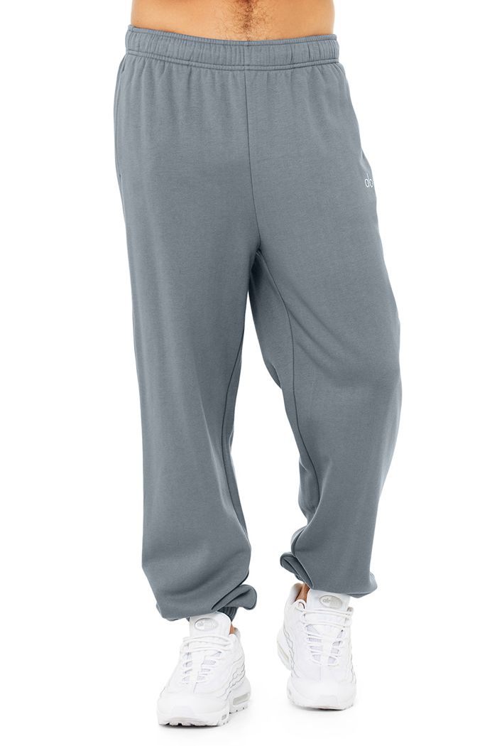 Pantalones Alo Yoga Accolade Sweat Hombre Grises | 651829PBG