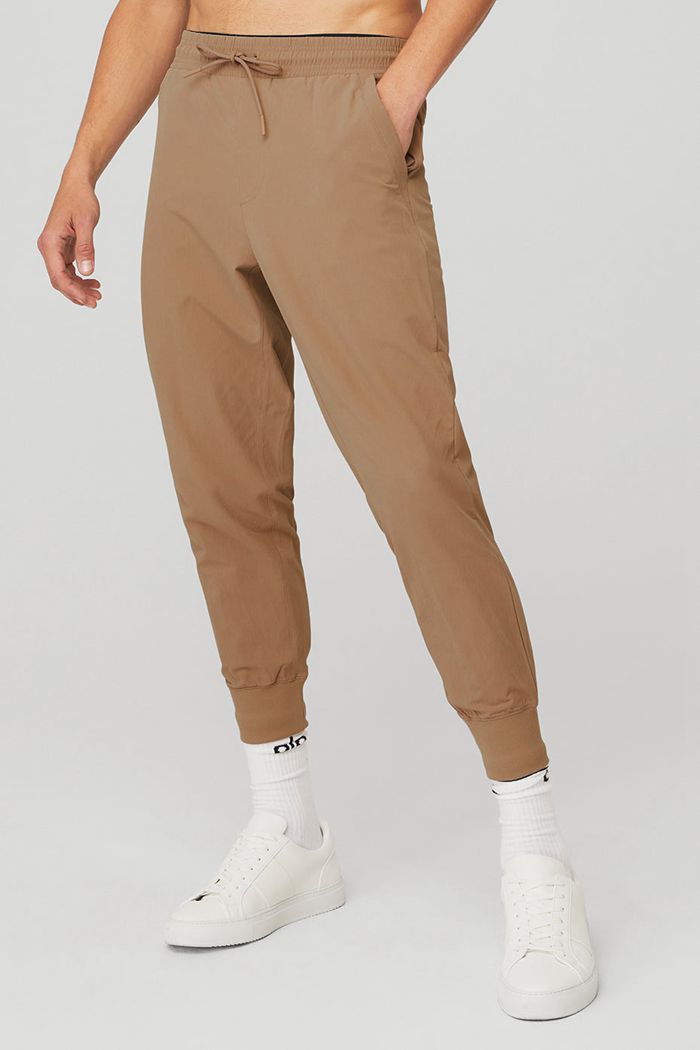 Pantalones Alo Yoga Co-Op 7/8 Hombre Marrom | 514902MOF