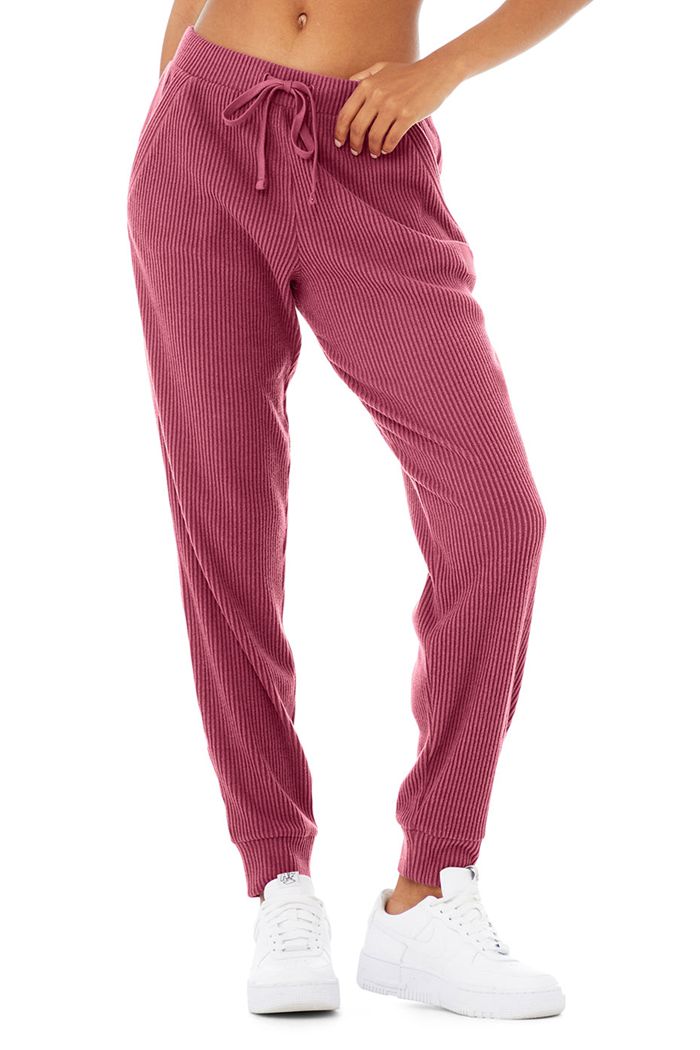 Pantalones Alo Yoga Muse Sweat Mujer Morados | 879354KZA