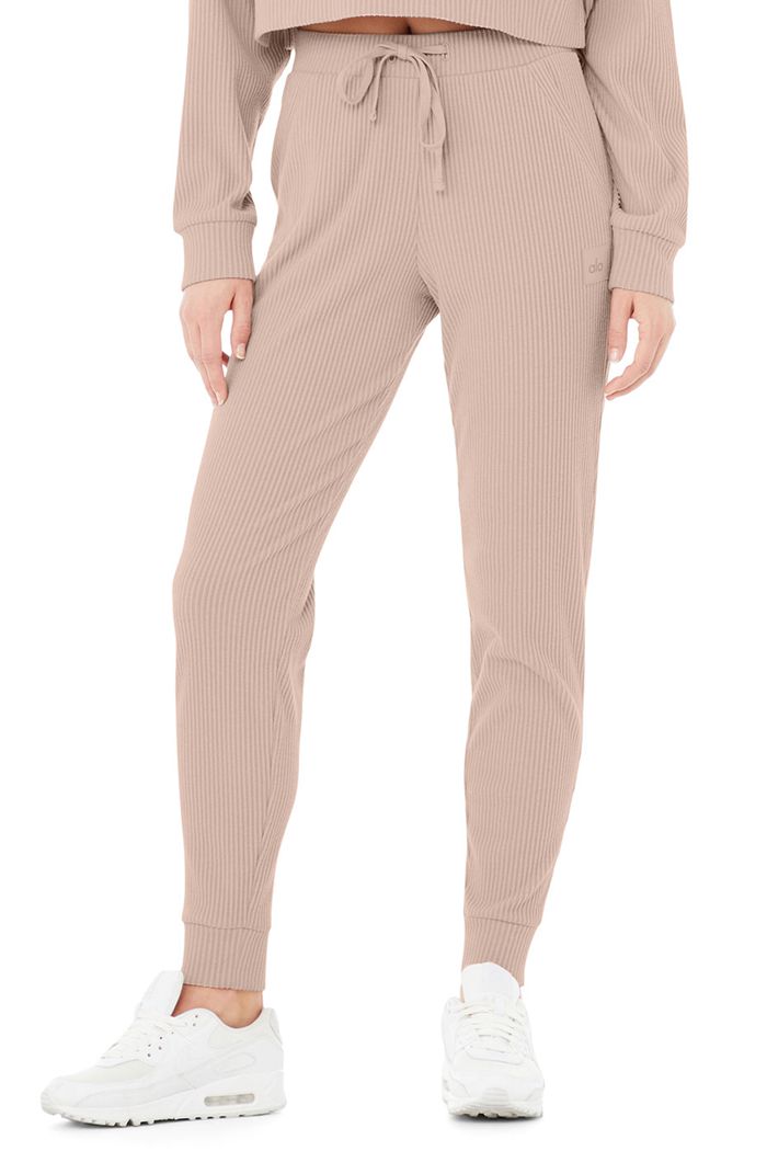 Pantalones Alo Yoga Muse Sweat Mujer Rosas | 429687LZB