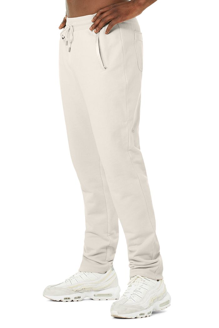 Pantalones Alo Yoga Nomadic Sweat Hombre Beige | 315206OWQ