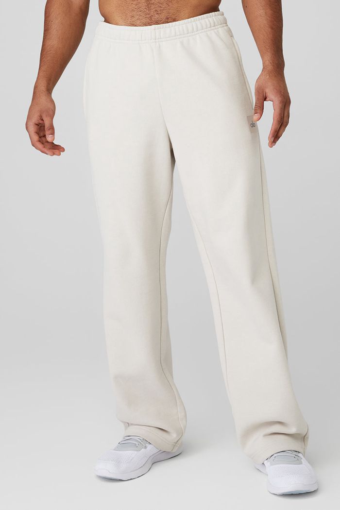 Pantalones Alo Yoga Renown Sweat Hombre Beige | 726059JPU