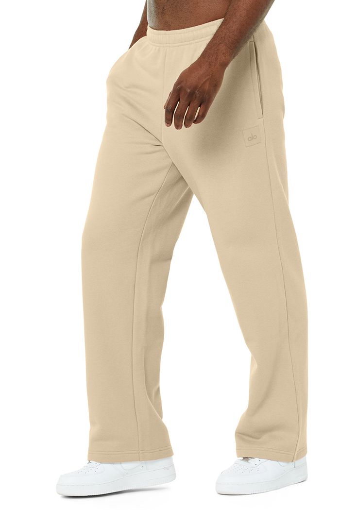 Pantalones Alo Yoga Renown Sweat Hombre Marrom | 748291RAZ