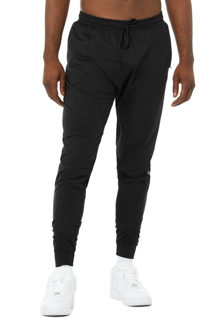 Pantalones Alo Yoga Revitalize Hombre Negros | 907354XMZ