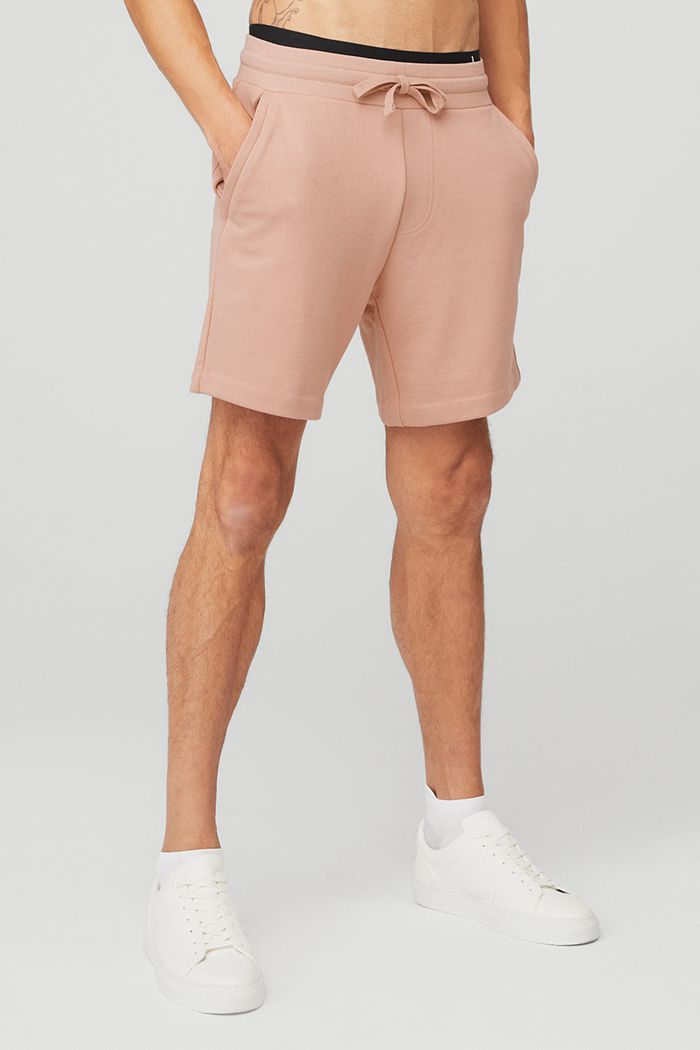 Short Alo Yoga Chill Hombre Rosas | 365701ZUG