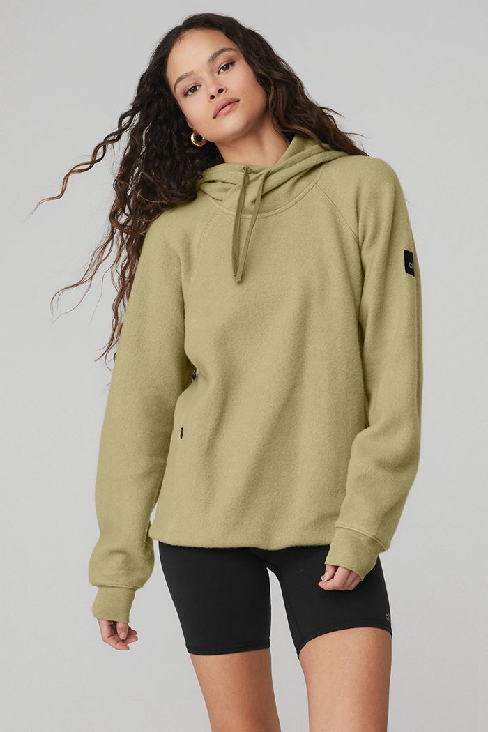 Sudadera Con Capucha Alo Yoga The Triumph Mujer Verdes | 713462ZBQ