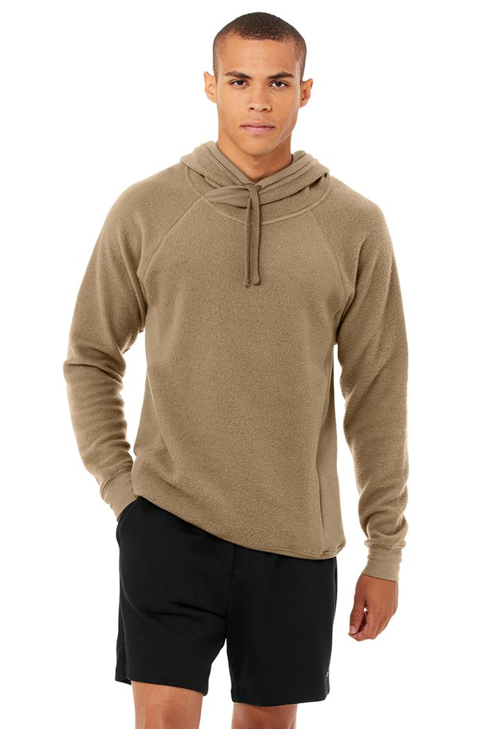 Sudadera Con Capucha Alo Yoga The Triumph Hombre Marrom | 982467OVX