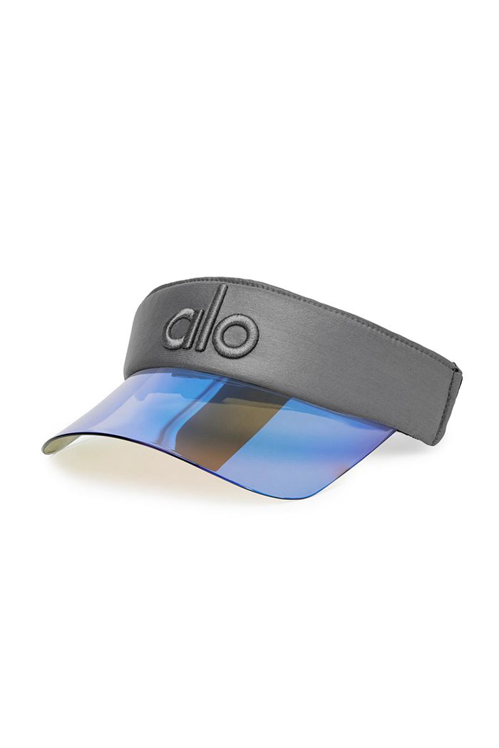 Visor Alo Yoga Solar Mujer Azules | 763025KDS