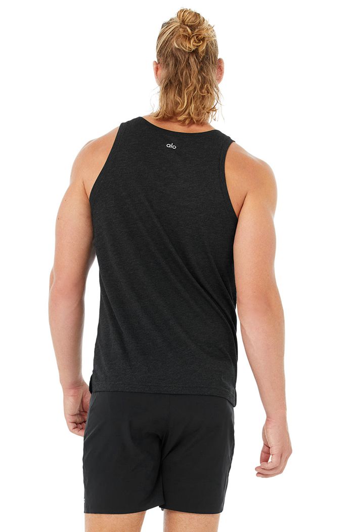 Chalecos Alo Yoga Triumph Hombre Negros | 756039PUQ