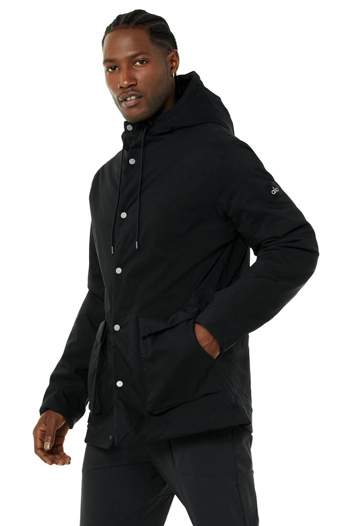 Chaquetas Alo Yoga Roam Insulated Hombre Negros | 213859AUT