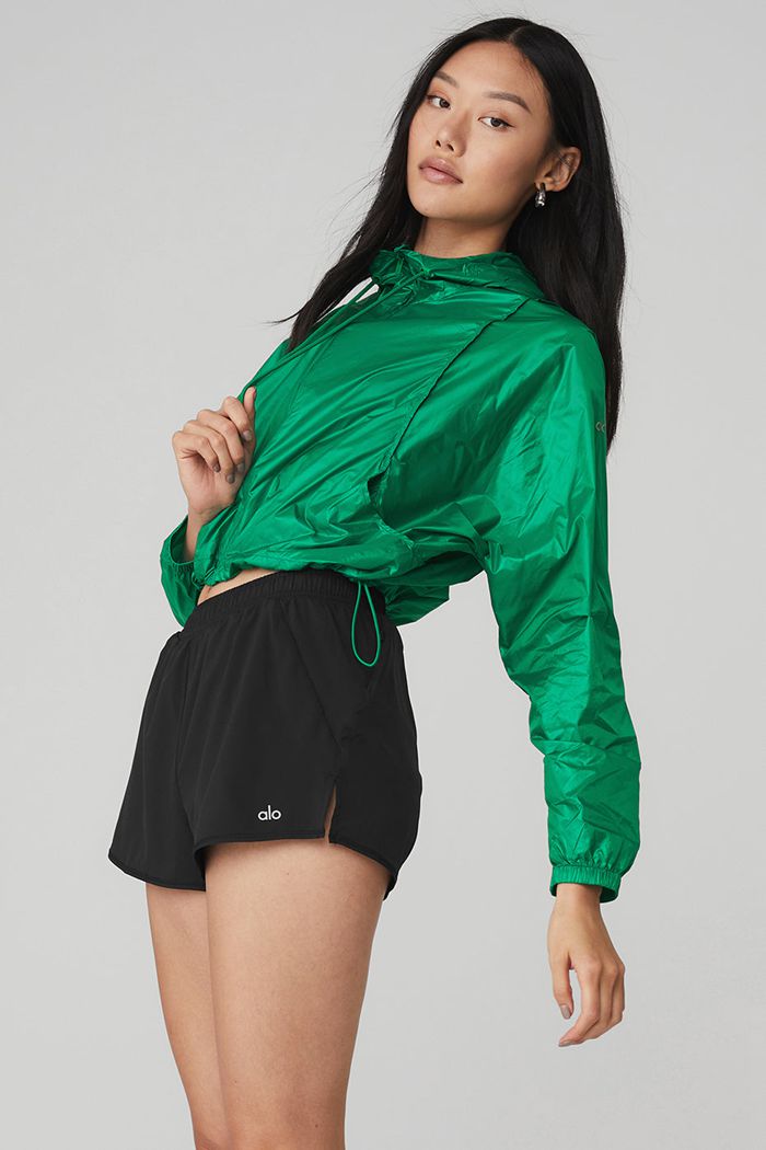 Chaquetas Alo Yoga Sprinter Mujer Verdes Turquesa | 270813MTE