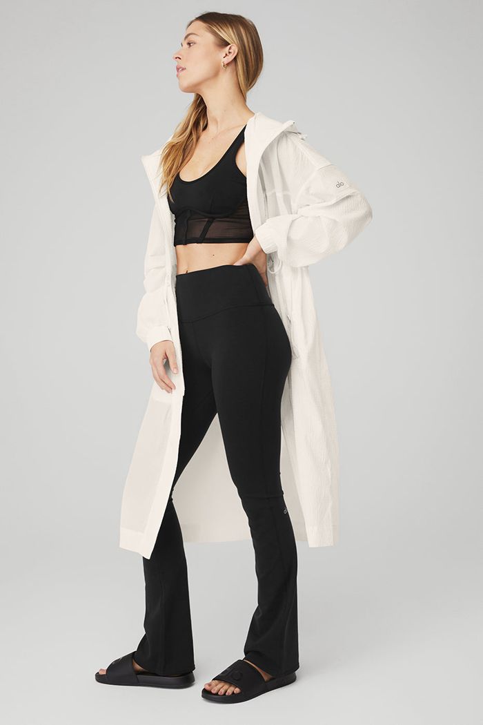 Coat Alo Yoga Summer Nights Ligeros Mujer Blancos | 167548ECK