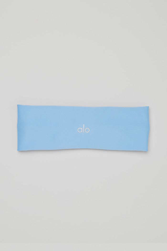 Diademas Alo Yoga Airlift Mujer Azules | 905238MGL