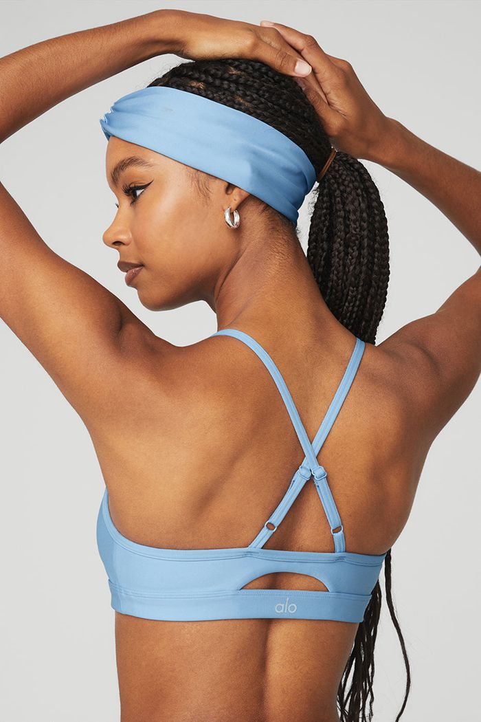 Diademas Alo Yoga Airlift Mujer Azules | 905238MGL