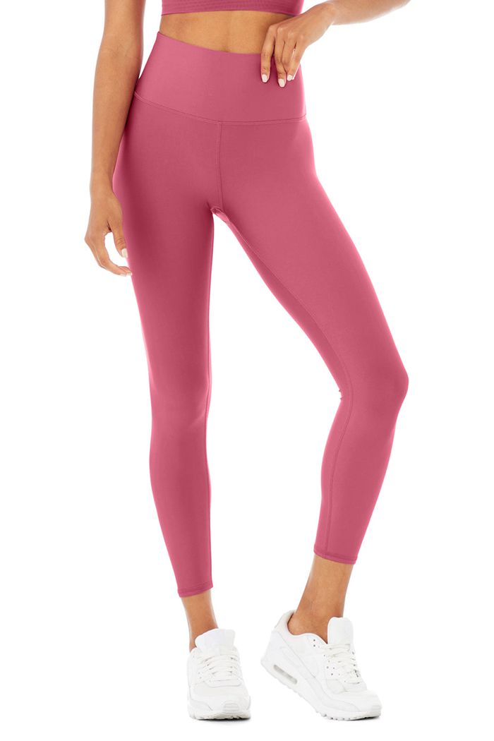 Leggins Alo Yoga 7/8 High-Cintura Airlift Mujer Morados | 214305RNC