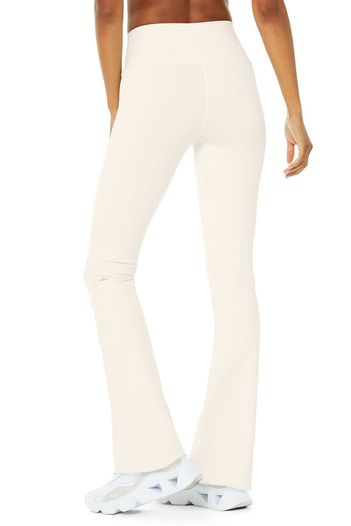 Leggins Alo Yoga Airbrush High-Cintura Bootcut Mujer Blancos | 082347ECB