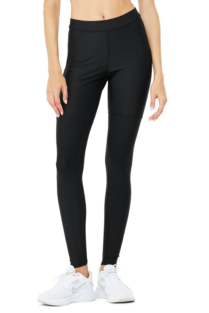 Leggins Alo Yoga High-Cintura 4 Pocket Utility Mujer Negros | 483925YSB