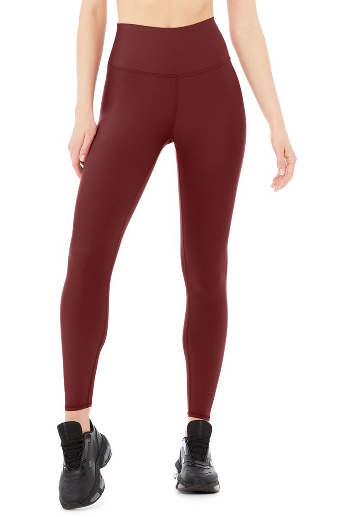 Leggins Alo Yoga High-Cintura Airlift Mujer Rojos | 168530YCN