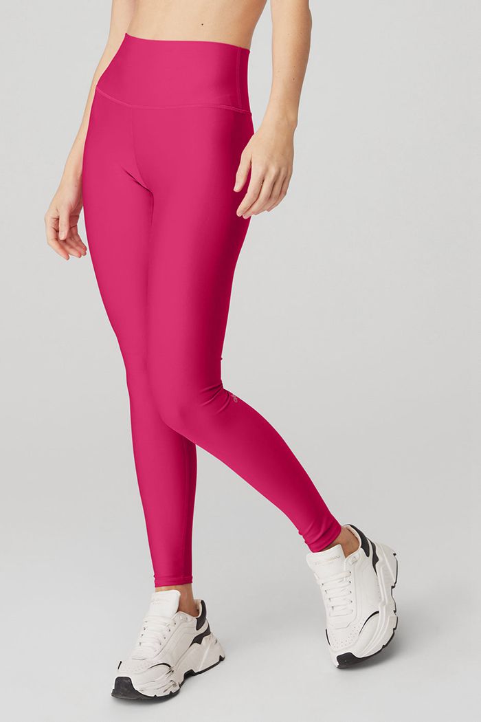 Leggins Alo Yoga High-Cintura Airlift Mujer Rojos | 341680VZQ