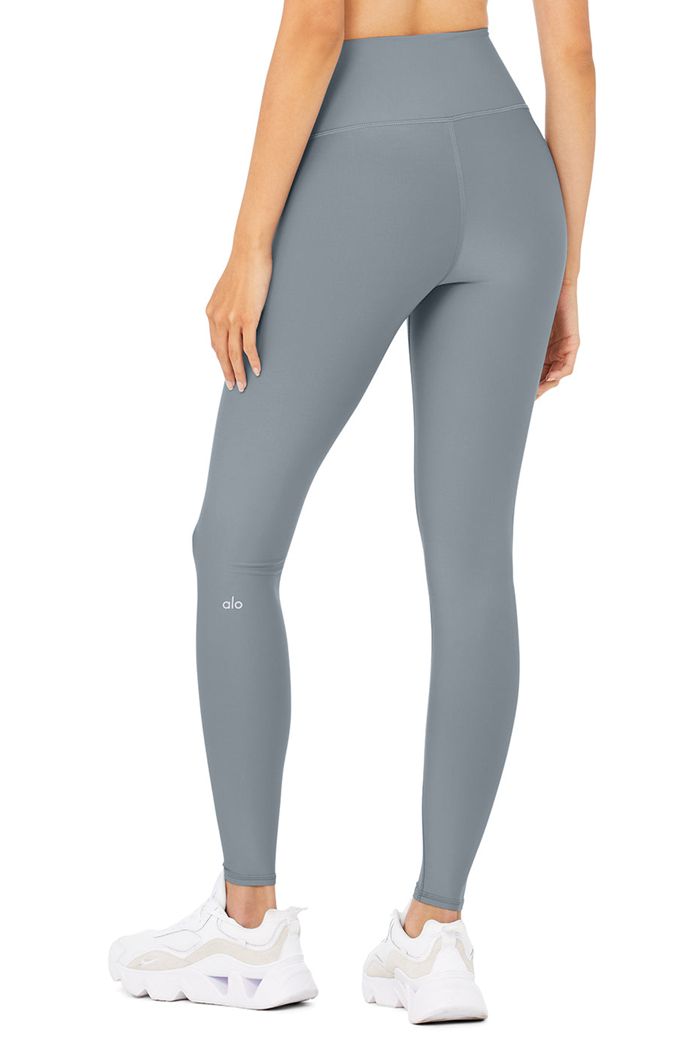 Leggins Alo Yoga High-Cintura Airlift Mujer Grises | 346579XUS