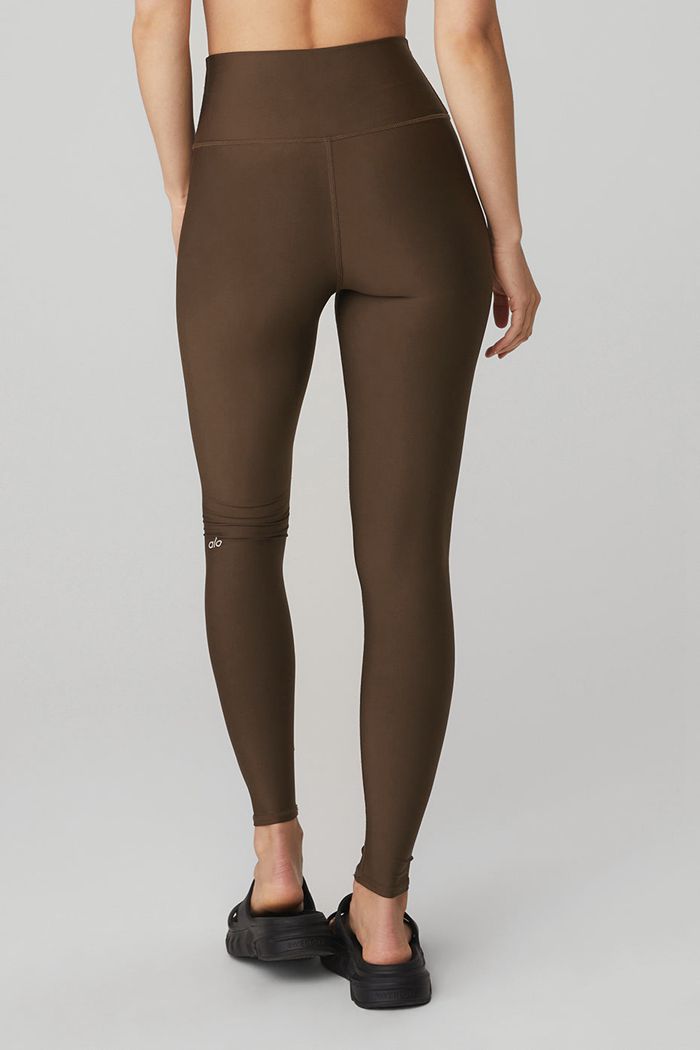 Leggins Alo Yoga High-Cintura Airlift Mujer Negros | 431506OBC