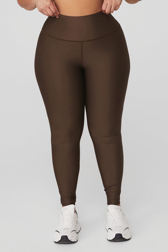 Leggins Alo Yoga High-Cintura Airlift Mujer Negros | 431506OBC