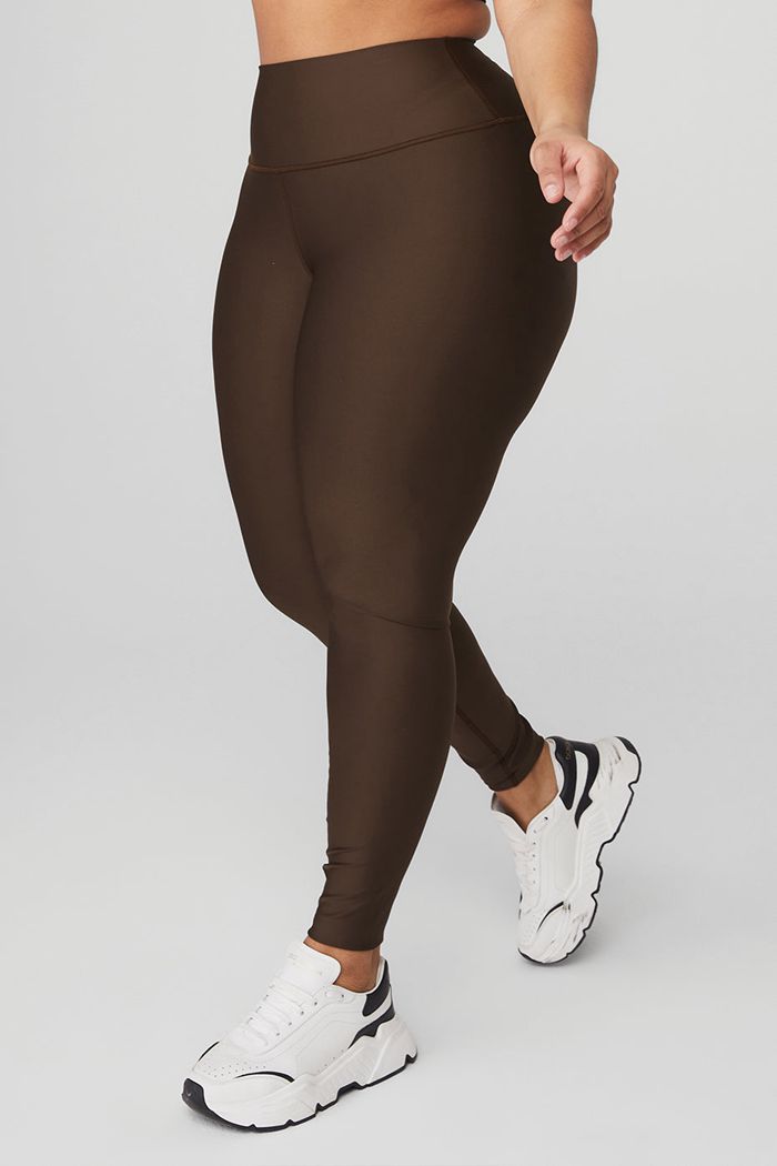 Leggins Alo Yoga High-Cintura Airlift Mujer Negros | 431506OBC