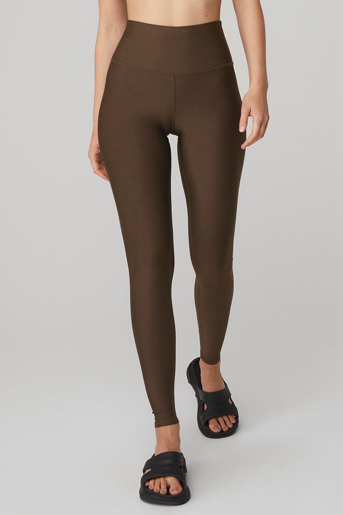 Leggins Alo Yoga High-Cintura Airlift Mujer Negros | 431506OBC