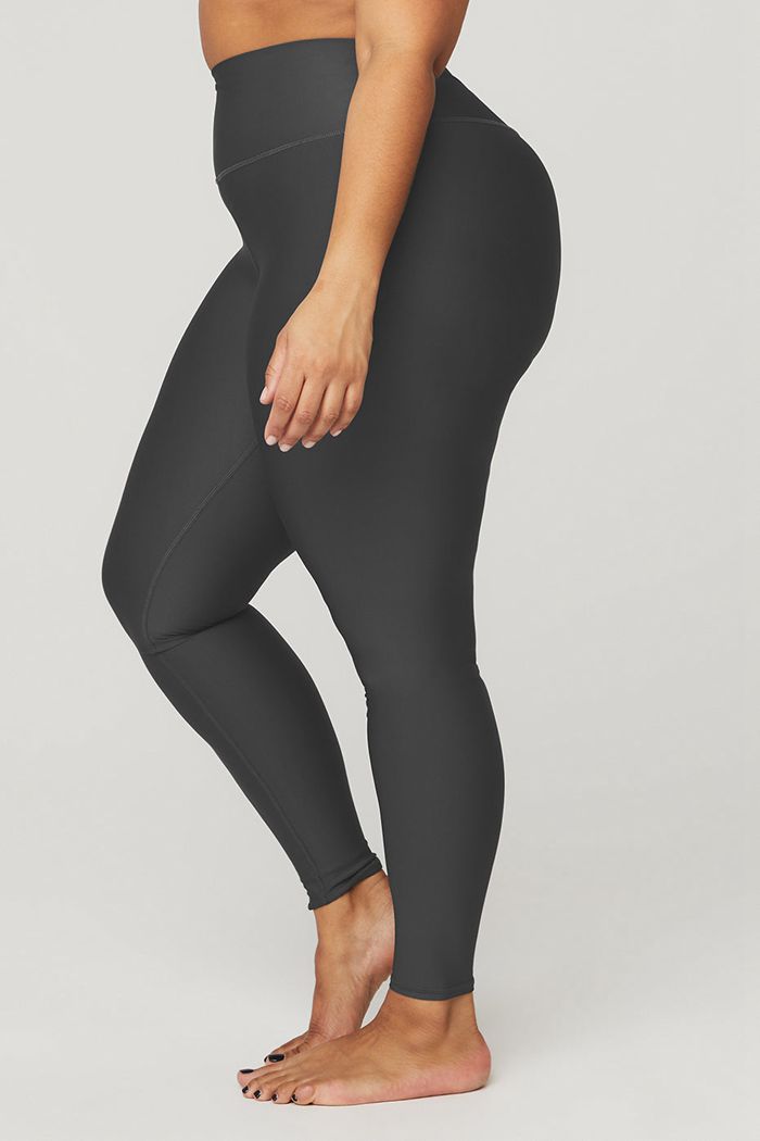 Leggins Alo Yoga High-Cintura Airlift Mujer Grises Oscuro | 482075YMO