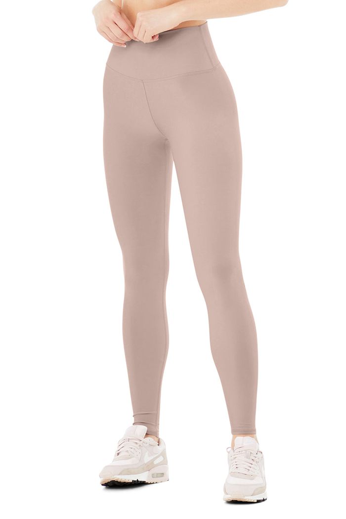 Leggins Alo Yoga High-Cintura Airlift Mujer Rosas | 972514TAZ