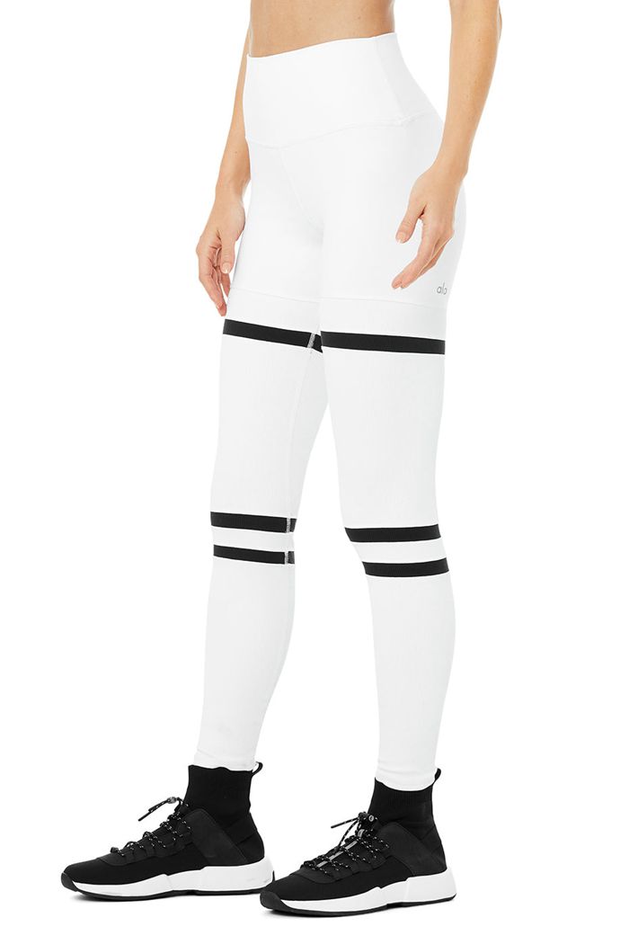 Leggins Alo Yoga High-Cintura Legit Mujer Blancos | 786104ZOS