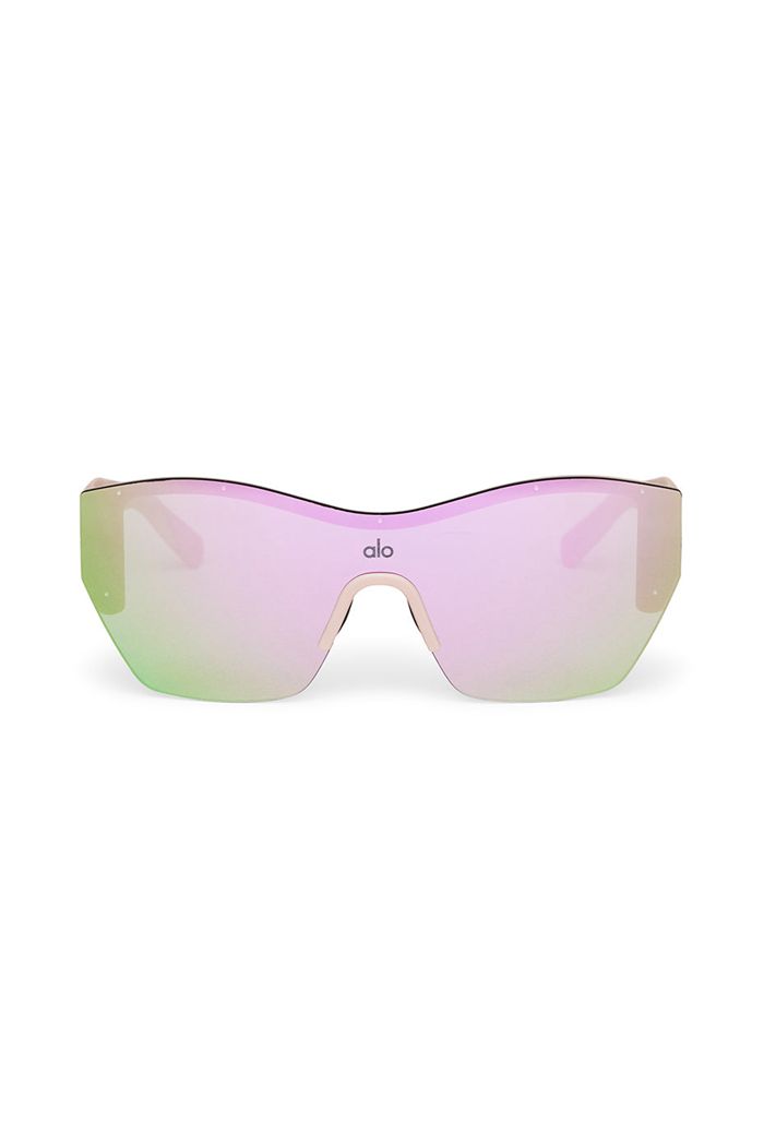 Lentes De Sol Alo Yoga Stunner Mujer Rosas Negros | 537924PIC