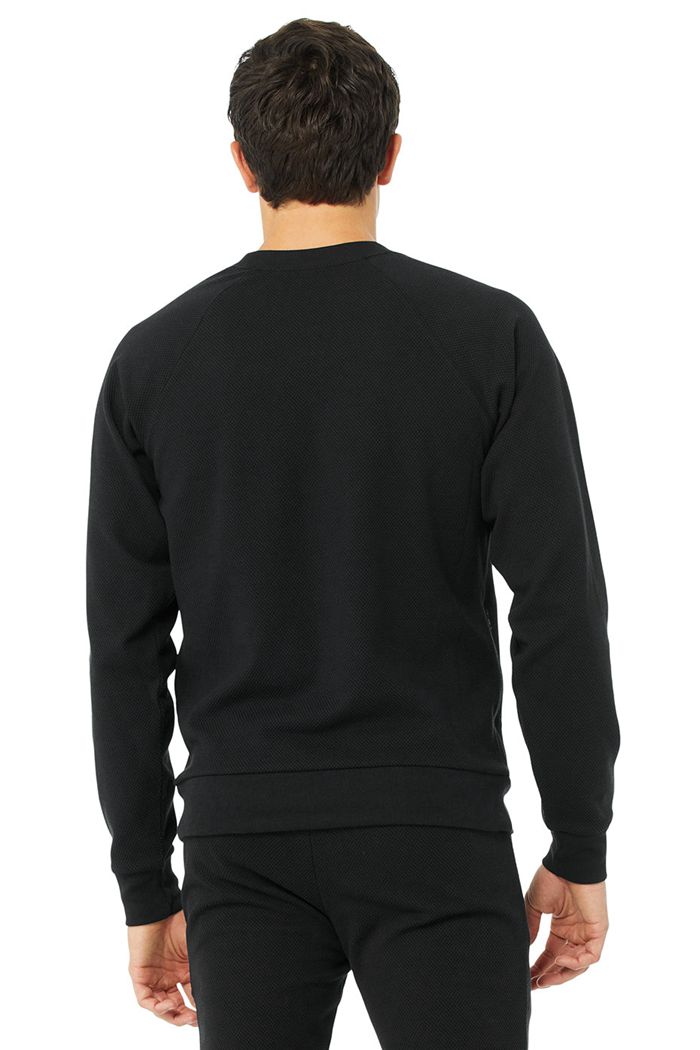 Long Sleeve Alo Yoga Impel Sweatshirt Hombre Negros | 152943LAR