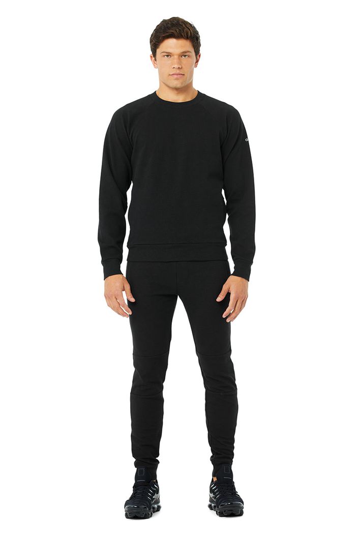 Long Sleeve Alo Yoga Impel Sweatshirt Hombre Negros | 152943LAR