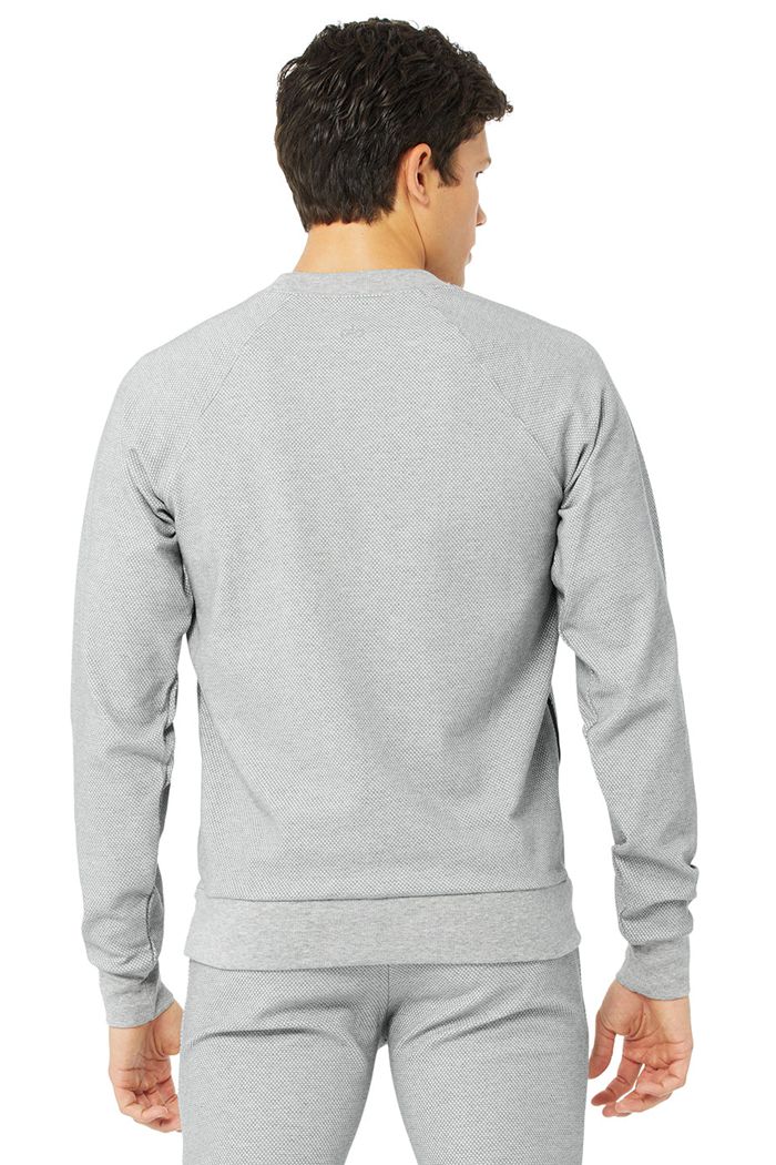 Long Sleeve Alo Yoga Impel Sweatshirt Hombre Grises | 960872VEU