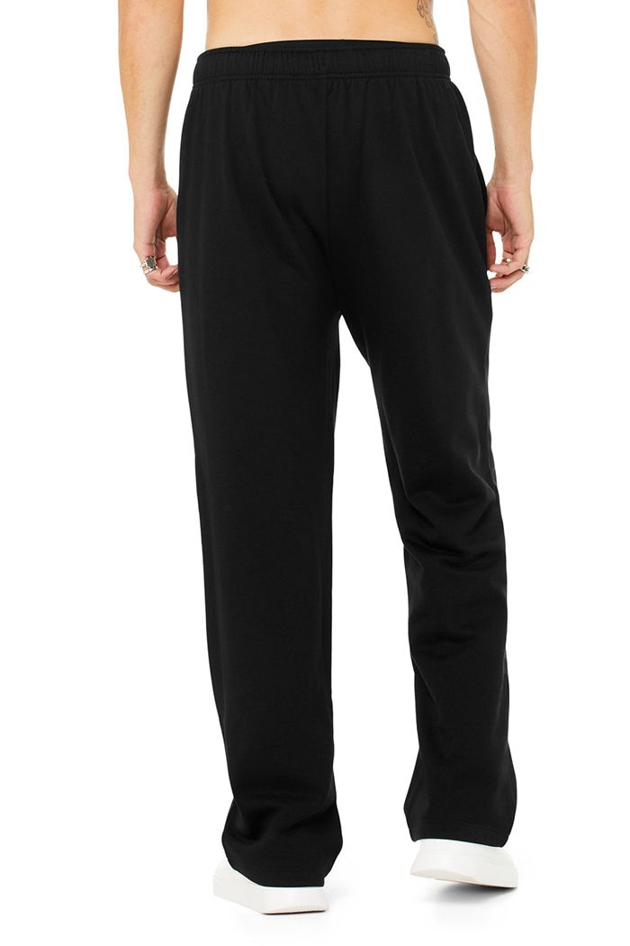 Pantalones Alo Yoga Accolade Straight Leg Sweat Hombre Negros | 067392VQO