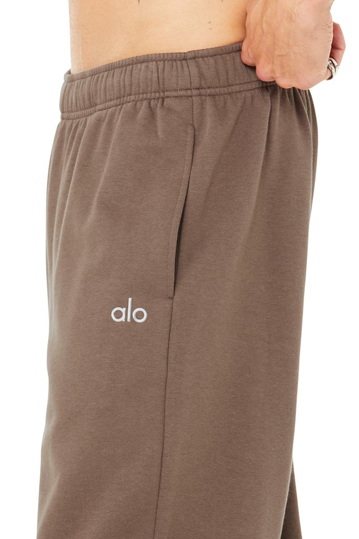 Pantalones Alo Yoga Accolade Straight Leg Sweat Hombre Marrom | 823057NFP