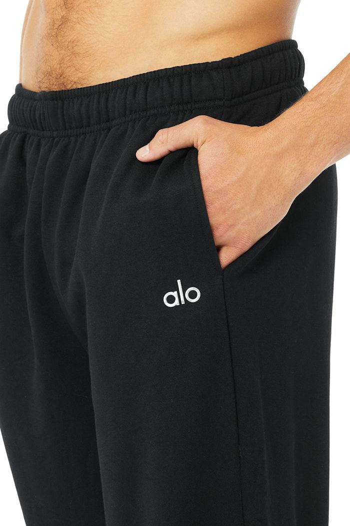 Pantalones Alo Yoga Accolade Sweat Hombre Negros | 052864LDB