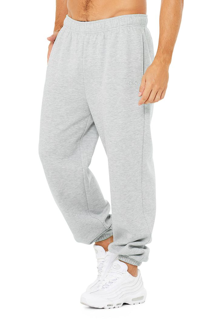 Pantalones Alo Yoga Accolade Sweat Hombre Grises | 271396MQA