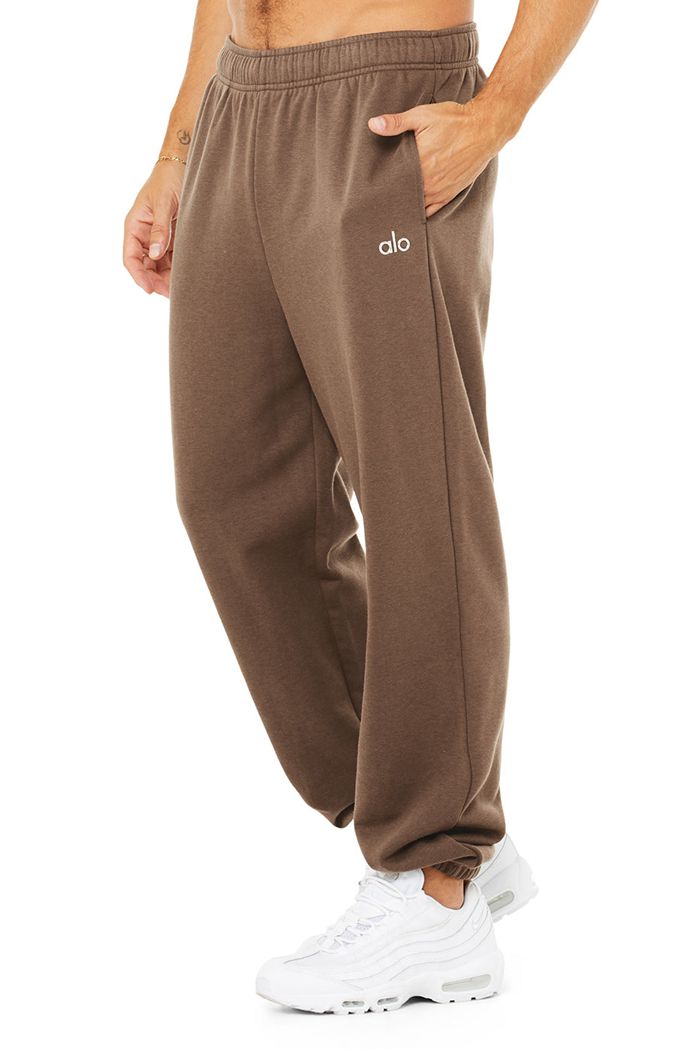 Pantalones Alo Yoga Accolade Sweat Hombre Marrom | 589273SEJ