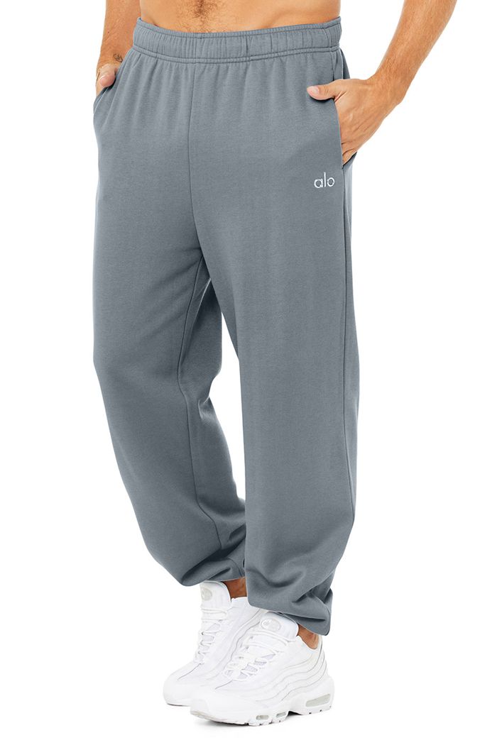 Pantalones Alo Yoga Accolade Sweat Hombre Grises | 651829PBG