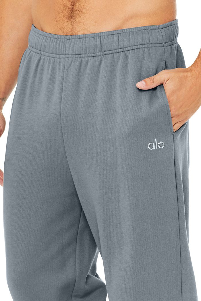 Pantalones Alo Yoga Accolade Sweat Hombre Grises | 651829PBG