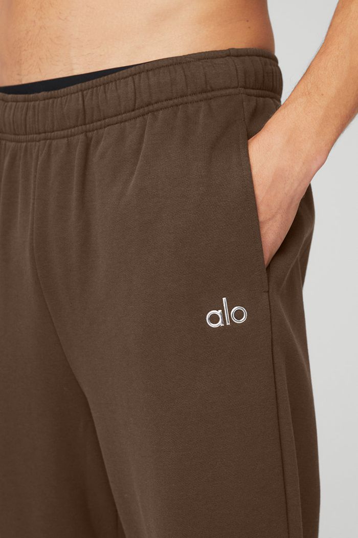 Pantalones Alo Yoga Accolade Sweat Hombre Negros | 813752ZAU