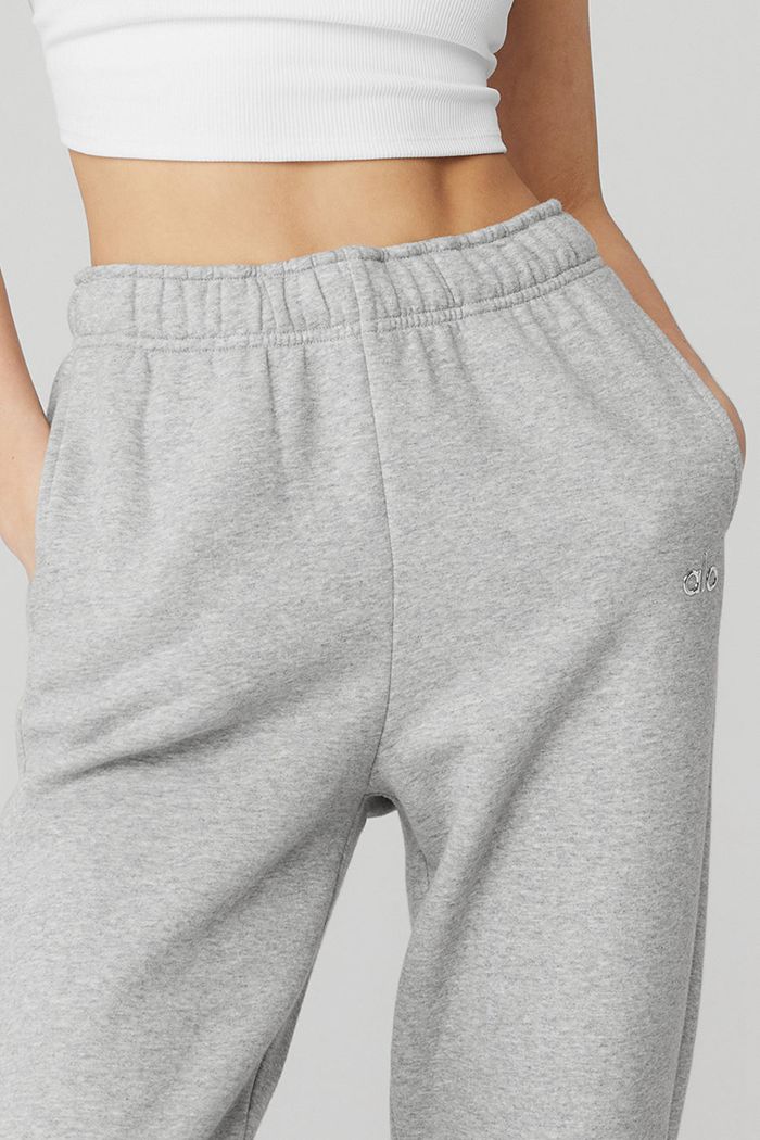 Pantalones Alo Yoga Accolade Sweat Mujer Grises | 346150FYN