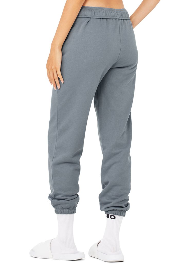 Pantalones Alo Yoga Accolade Sweat Mujer Grises | 470253CVR