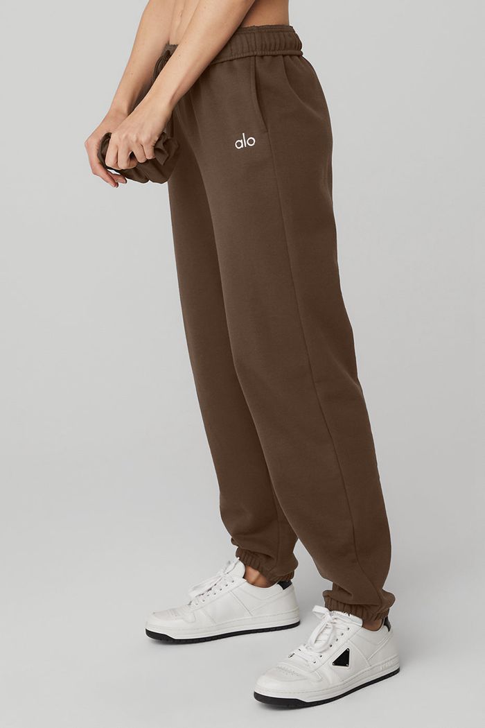 Pantalones Alo Yoga Accolade Sweat Mujer Negros | 632817YDB